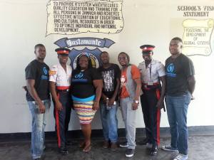 Members of the Chavan Nelson Foundation works with Law enforcers to achieve positive objectives